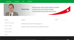 Desktop Screenshot of orlando-wyss.ch